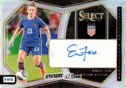 Figurina Emily Fox - Select FIFA Soccer 2023-2024
 n. PS11 - Panini