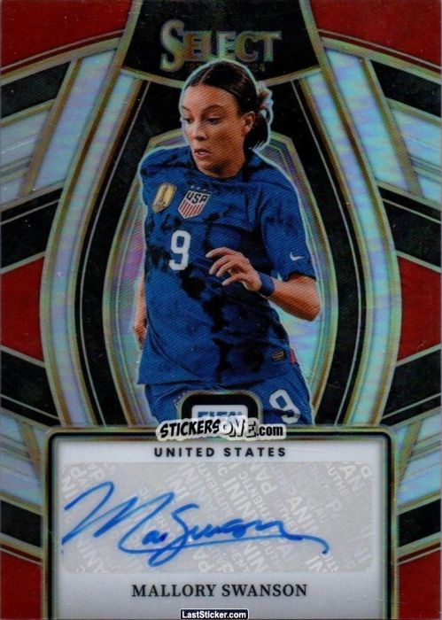 Cromo Mallory Swanson - Select FIFA Soccer 2023-2024
 n. STS10 - Panini