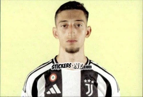 Sticker Jonas Jakob Rouhi - Juventus 2024-2025 n. 42 - Euro Publishing