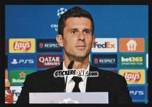 Cromo Thiago Motta - Juventus 2024-2025 n. 49 - Euro Publishing
