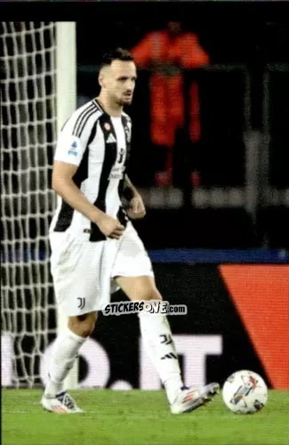 Cromo Federico Gatti - Juventus 2024-2025 n. 76 - Euro Publishing