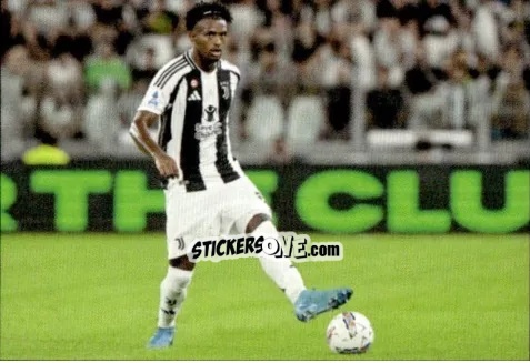 Figurina Juan David Cabal - Juventus 2024-2025 n. 95 - Euro Publishing