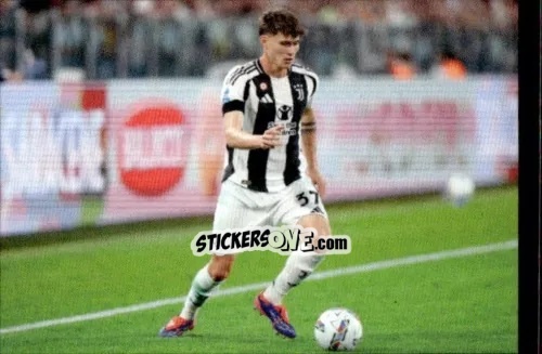 Figurina Nicolo' Savona - Juventus 2024-2025 n. 101 - Euro Publishing