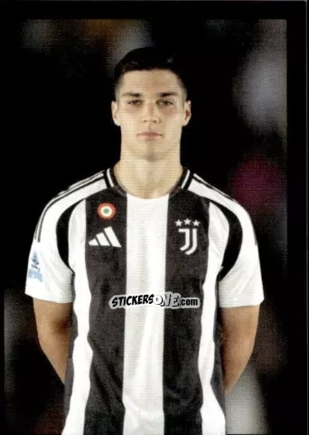 Sticker Vasilize Adzic - Juventus 2024-2025 n. 126 - Euro Publishing