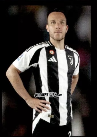 Figurina Melo Arthur - Juventus 2024-2025 n. 131 - Euro Publishing