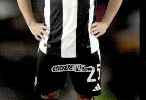 Figurina Melo Arthur - Juventus 2024-2025 n. 133 - Euro Publishing
