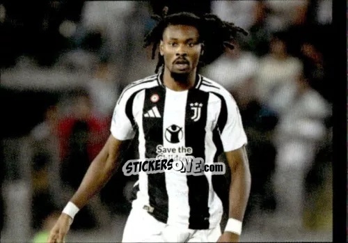 Sticker Khephren Thuram - Juventus 2024-2025 n. 134 - Euro Publishing
