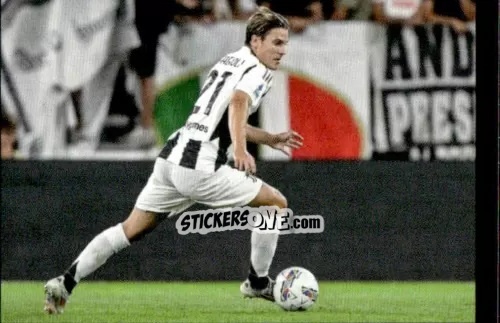 Cromo Nicolo' Fagioli - Juventus 2024-2025 n. 139 - Euro Publishing