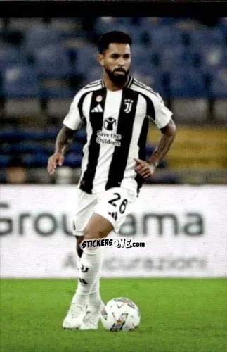 Cromo Douglas Luiz - Juventus 2024-2025 n. 144 - Euro Publishing