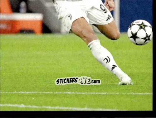 Figurina Dusan Vlahovic - Juventus 2024-2025 n. 158 - Euro Publishing