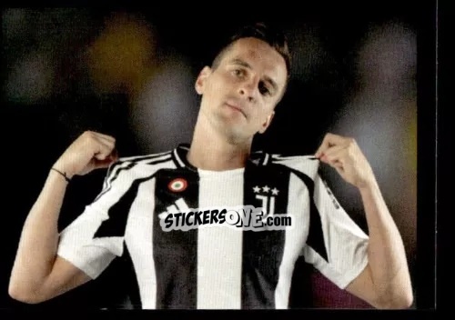 Cromo Arkadiusz Milik - Juventus 2024-2025 n. 172 - Euro Publishing