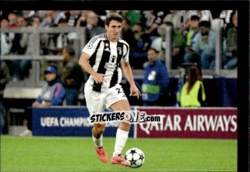 Figurina Andrea Cambiaso - Juventus 2024-2025 n. 89 - Euro Publishing