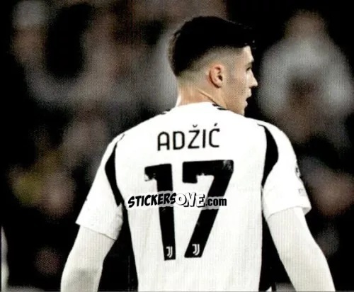Sticker Vasilize Adzic - Juventus 2024-2025 n. 124 - Euro Publishing
