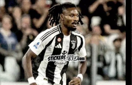 Sticker Khephren Thuram - Juventus 2024-2025 n. 138 - Euro Publishing