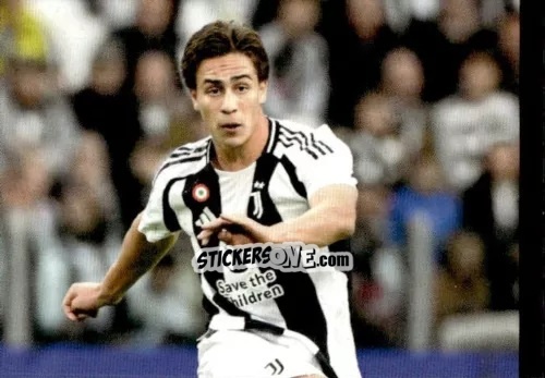 Cromo Kenan Yildiz - Juventus 2024-2025 n. 162 - Euro Publishing