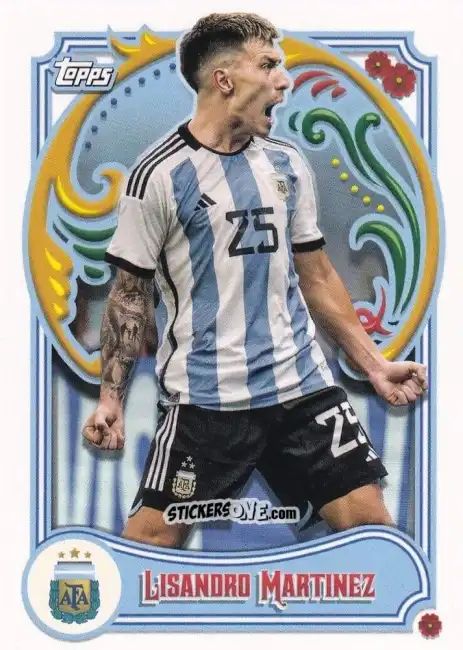 Cromo Lisandro Martínez