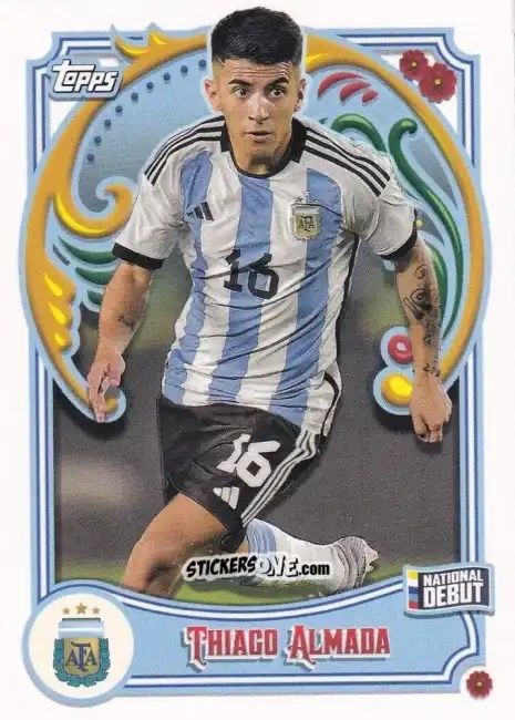 Cromo Thiago Almada
