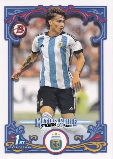 Sticker Matías Soulé - Argentina Fileteado 2023
 n. 32 - Topps