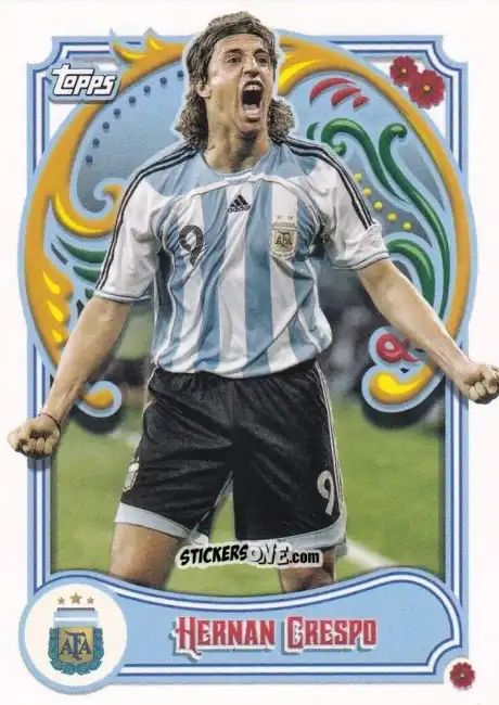 Cromo Hernan Crespo