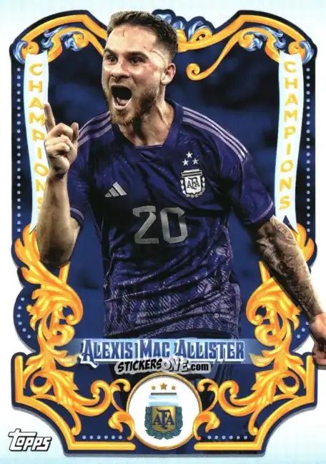 Cromo Alexis Mac Allister