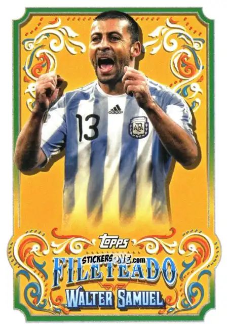 Cromo Walter Samuel
