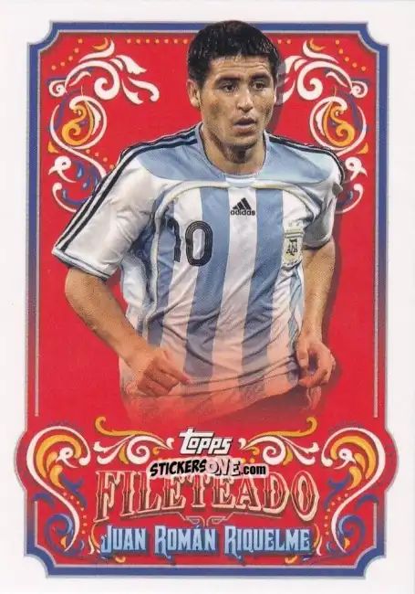 Cromo Juan Román Riquelme
