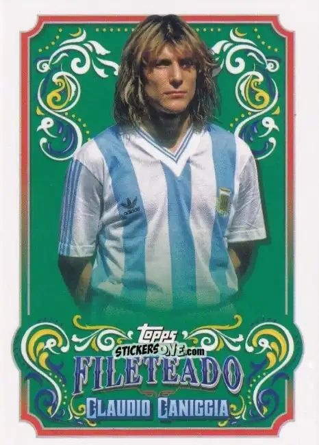 Cromo Claudio Caniggia