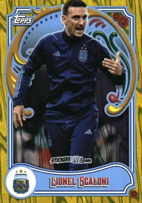 Cromo Lionel Scaloni