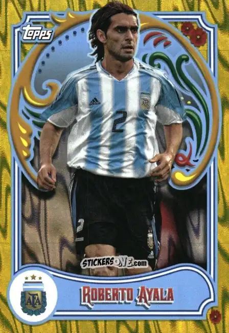 Cromo Roberto Ayala