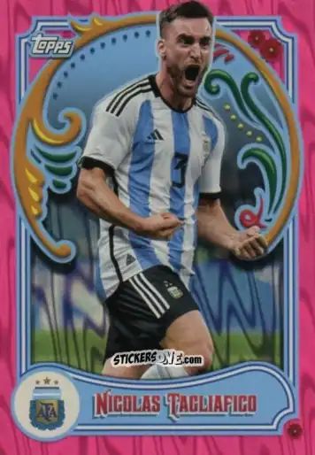 Cromo Nicolas Tagliafico - Argentina Fileteado 2023
 n. 10pi - Topps