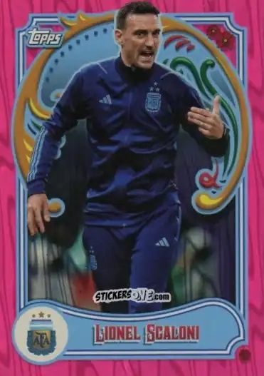 Cromo Lionel Scaloni