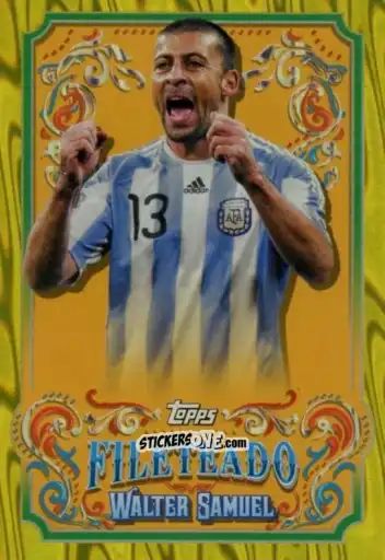 Cromo Walter Samuel