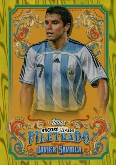 Cromo Javier Saviola