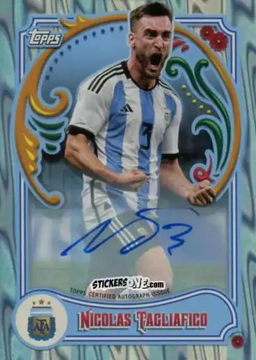 Cromo Nicolas Tagliafico - Argentina Fileteado 2023
 n. 10au-sbw - Topps