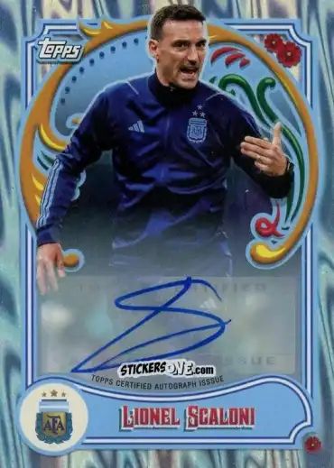 Cromo Lionel Scaloni