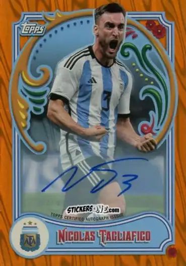 Cromo Nicolas Tagliafico - Argentina Fileteado 2023
 n. 10au-o - Topps