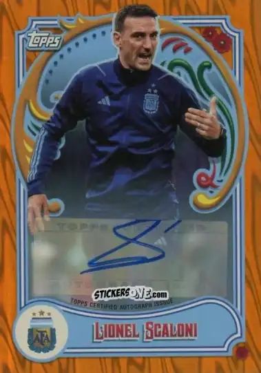 Cromo Lionel Scaloni