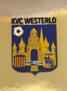 Sticker KVC Westerlo Badge - Belgian Pro League 2024-2025
 n. 392 - Panini