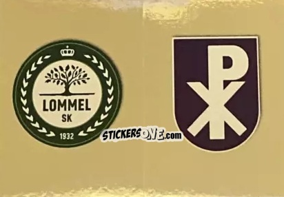 Sticker Badge Lommel SK / Patro Eisden Maasmechelen - Belgian Pro League 2024-2025
 n. 431 - Panini