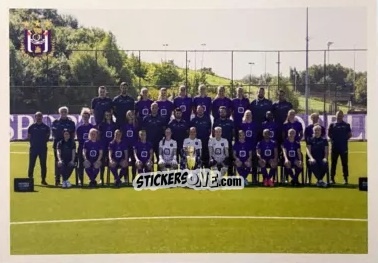 Figurina Team RSCA Women - Belgian Pro League 2024-2025
 n. 444 - Panini