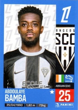 Figurina Abdoulaye Bamba - Foot 2024-2025
 n. 17 - Panini