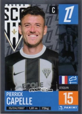 Figurina Pierrick Capelle - Foot 2024-2025
 n. 27 - Panini