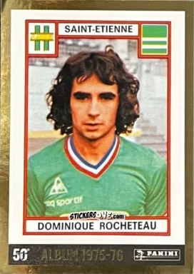 Figurina Dominique Rocheteau - Foot 2024-2025
 n. 38 - Panini
