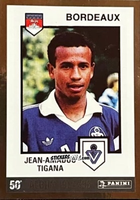 Figurina Jean Tigana - Foot 2024-2025
 n. 41 - Panini
