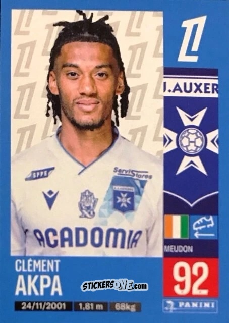 Sticker Clément Akpa