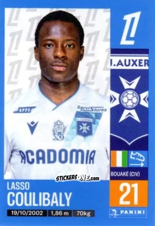 Figurina Lasso Coulibaly - Foot 2024-2025
 n. 55 - Panini