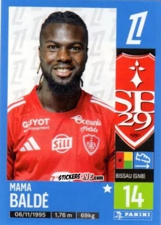 Sticker Mama Baldé - Foot 2024-2025
 n. 88 - Panini
