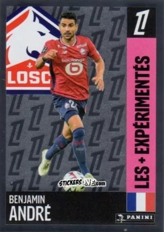 Figurina Benjamin André (LOSC Lille) - Foot 2024-2025
 n. 93 - Panini