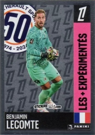Sticker Benjamin Lecomte (Montpellier HSC) - Foot 2024-2025
 n. 97 - Panini