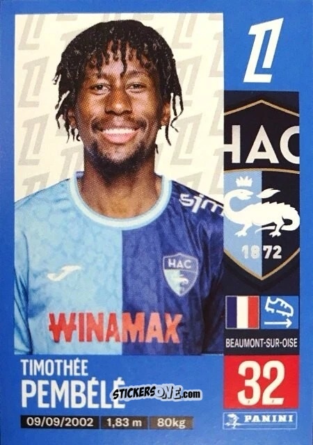 Sticker Timothée Pembélé